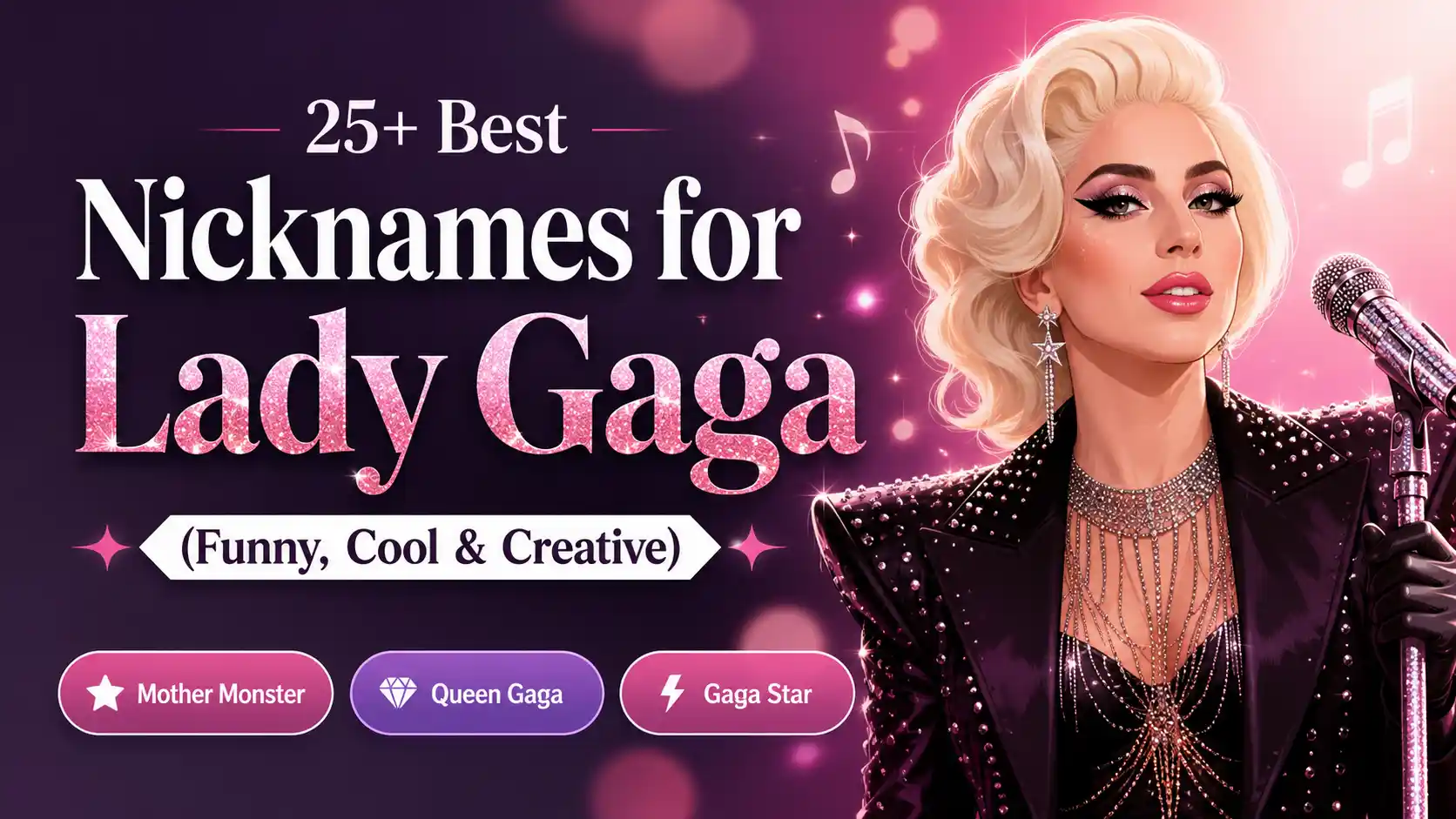 25+ Best Nicknames for Lady Gaga (Funny, Cool & Creative)
