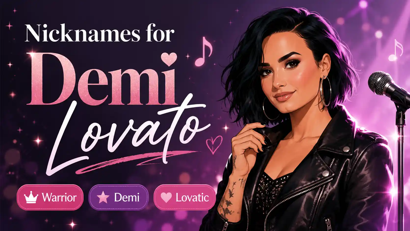 30+ Best Nicknames for Demi Lovato (Funny, Cool & Creative)