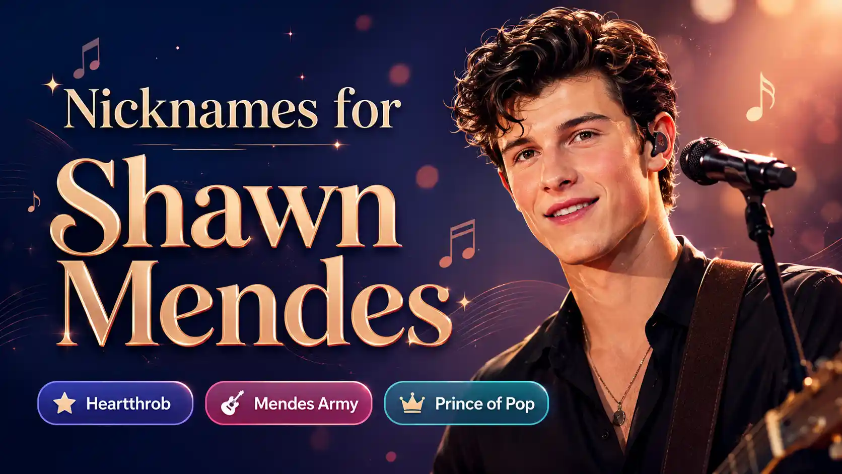 30+ Best Nicknames for Shawn Mendes (Funny, Cool, Famous & Creative)
