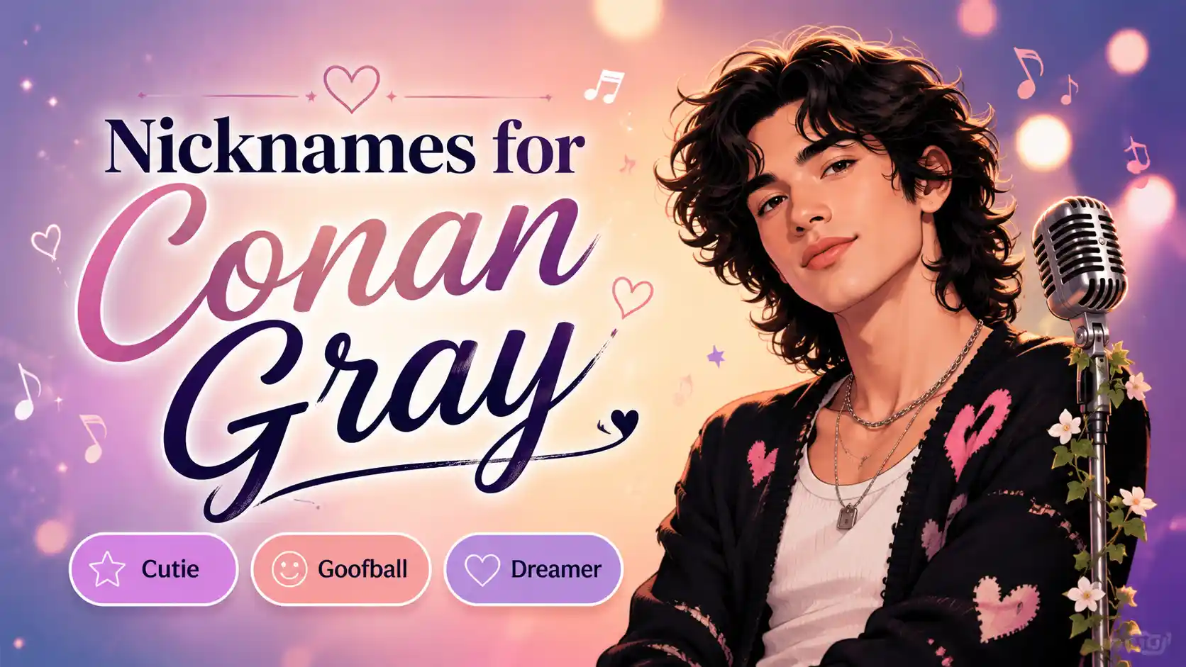45+ Best Nicknames for Conan Gray (Cute, Funny & Creative)