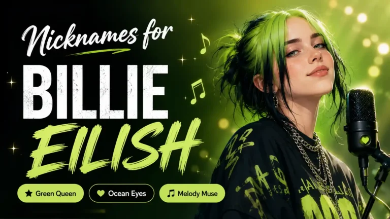 50+ Best Nicknames for Billie Eilish (Cool, Famous & Creative)