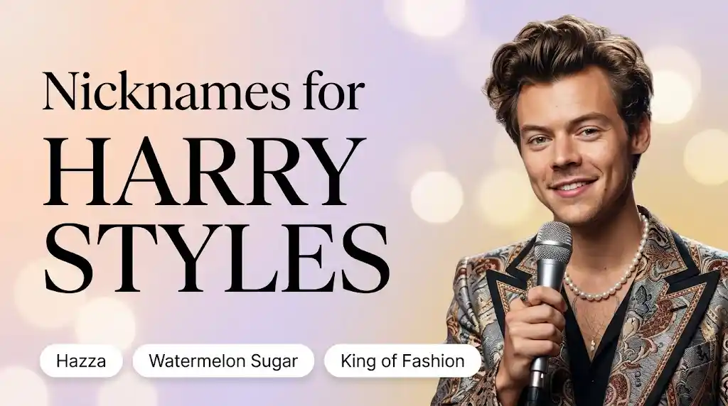 50+ Best Nicknames for Harry Styles (Funny, Cool & Creative)