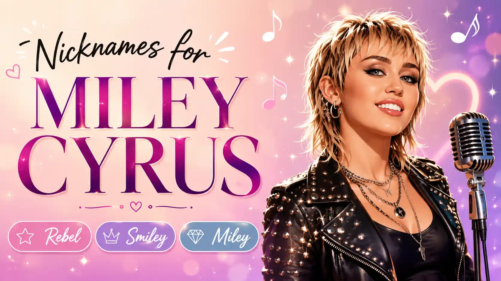 50+ Best Nicknames for Miley Cyrus (Funny, Cool, Famous & Creative)