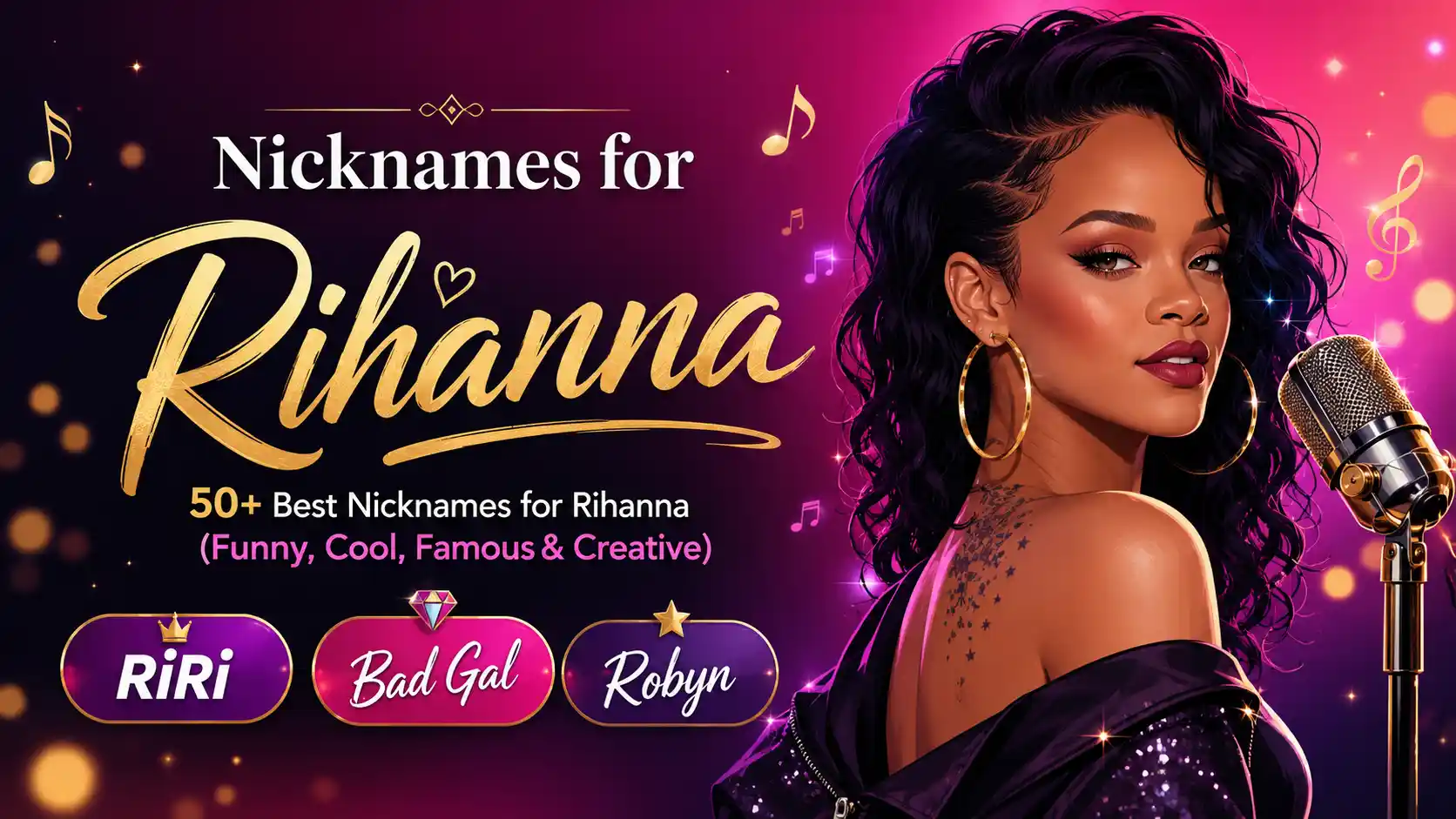 50+ Best Nicknames for Rihanna (Funny, Cool, Famous & Creative)
