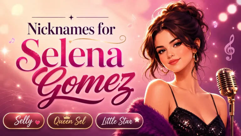 50+ Best Nicknames for Selena Gomez (Funny, Cool & Famous Picks)