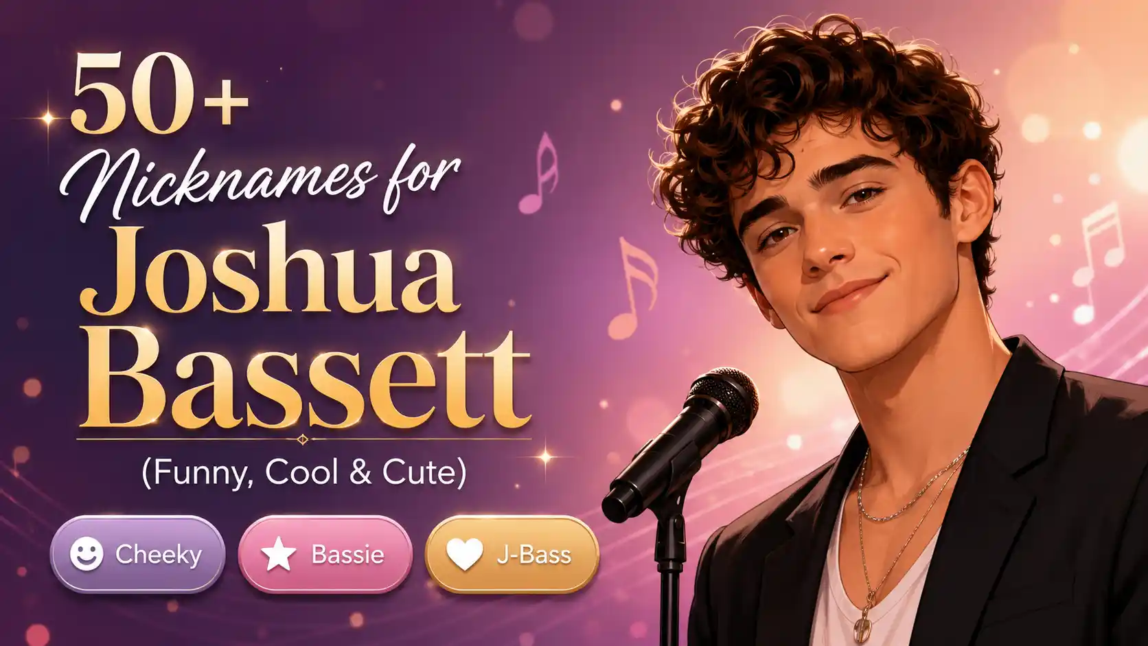 50+ Nicknames for Joshua Bassett (Funny, Cool & Cute)