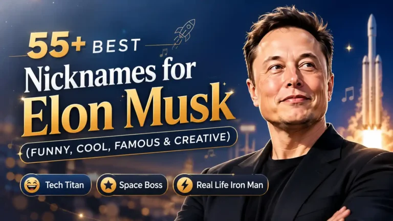 55+ Best Nicknames for Elon Musk (Funny, Cool, Famous & Creative)