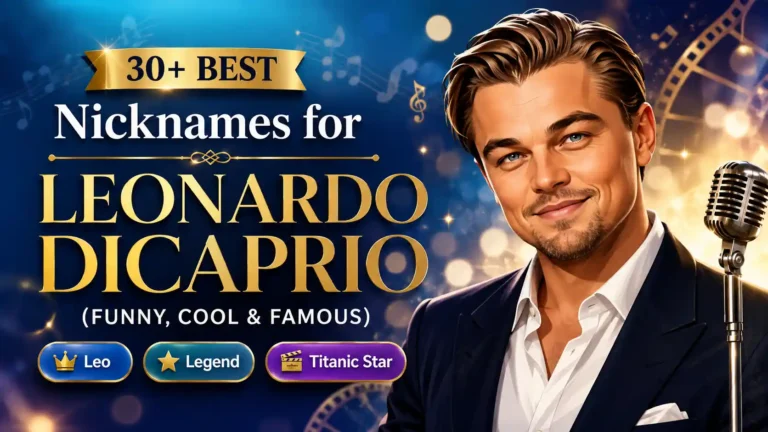 30+ Best Nicknames for Leonardo DiCaprio (Funny, Cool & Famous) 😎