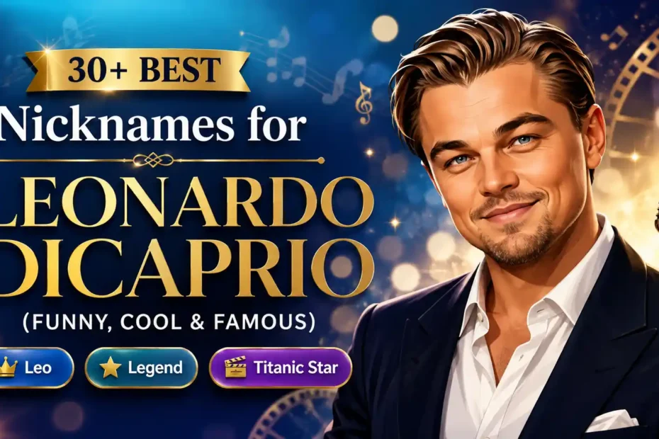 30+ Best Nicknames for Leonardo DiCaprio (Funny, Cool & Famous) 😎