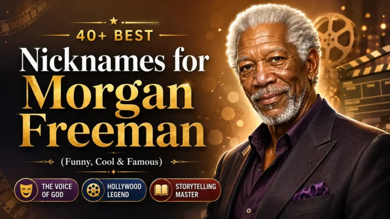 40+ Best Nicknames for Morgan Freeman (Funny, Cool & Famous)