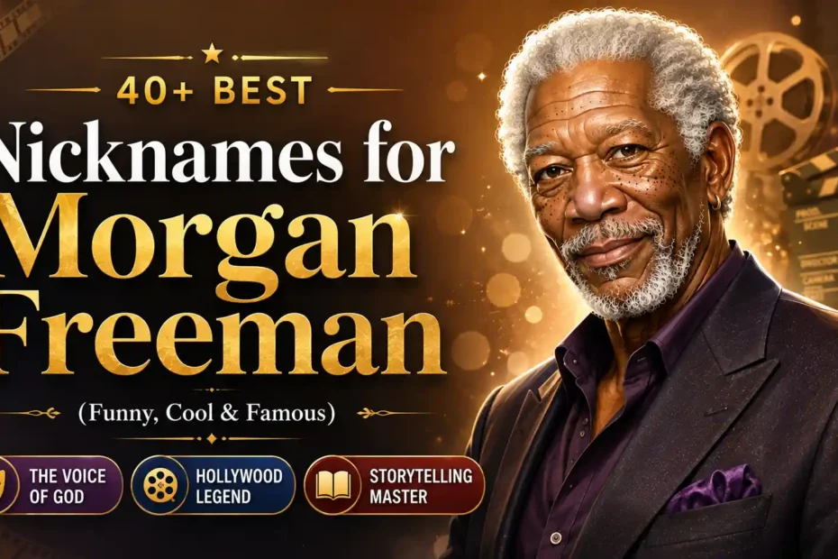 40+ Best Nicknames for Morgan Freeman (Funny, Cool & Famous)