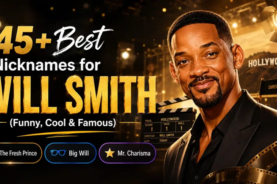 45+ Best Nicknames for Will Smith (Funny, Cool & Famous)