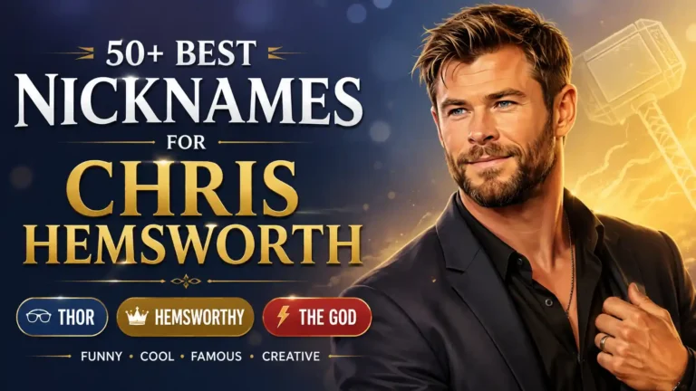 50+ Best Nicknames for Chris Hemsworth (Funny, Cool, Famous & Creative)