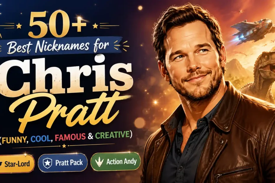 50+ Best Nicknames for Chris Pratt (Funny, Cool, Famous & Creative)