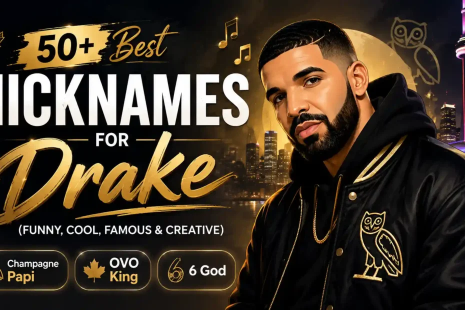 50+ Best Nicknames for Drake (Funny, Cool, Famous & Creative)
