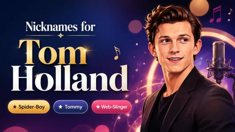 50+ Best Nicknames for Tom Holland (Funny, Cool & Famous)