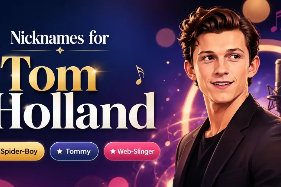 50+ Best Nicknames for Tom Holland (Funny, Cool & Famous)