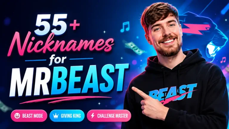 55+ Nicknames for MrBeast Best Nicknames (Funny, Cool & Famous) 😎
