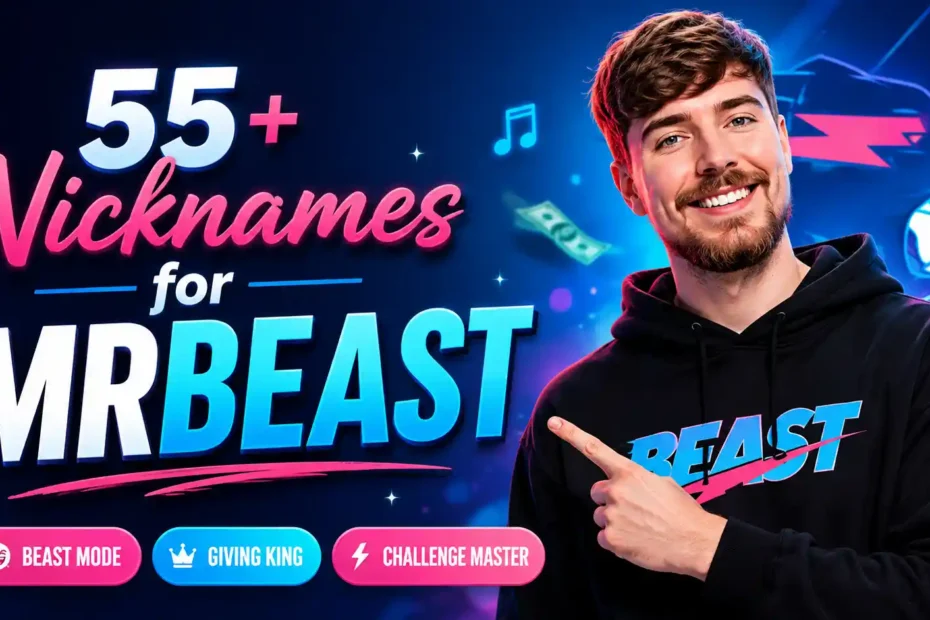 55+ Nicknames for MrBeast Best Nicknames (Funny, Cool & Famous) 😎