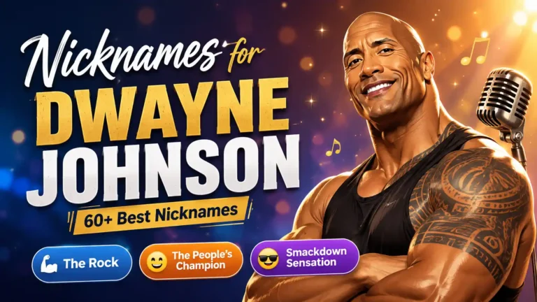 60+ Best Nicknames for Dwayne Johnson (The Rock, Funny & Cool)