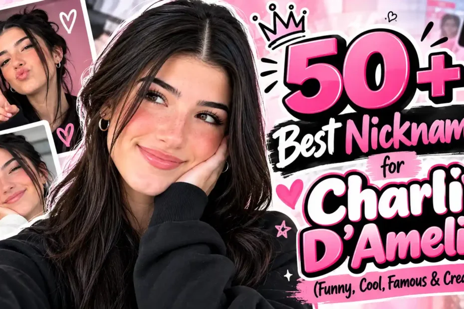 50+ Best Nicknames for Charli D'Amelio (Funny, Cool, Famous & Creative)