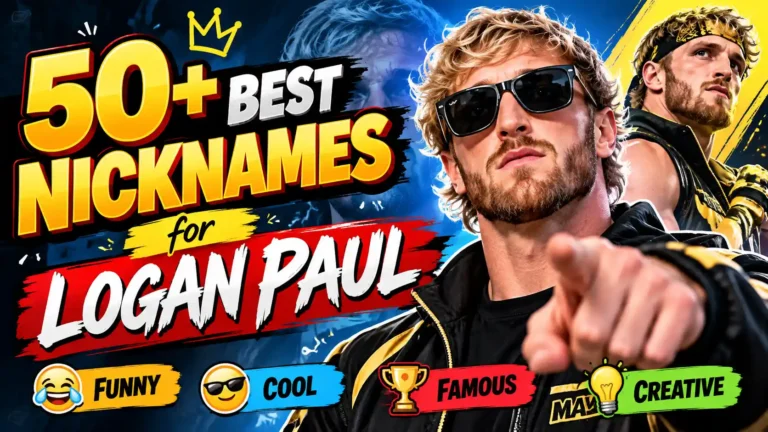 50+ Best Nicknames for Logan Paul (Funny, Cool, Famous & Creative)
