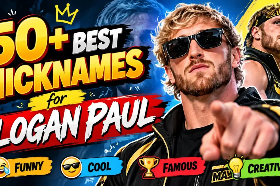 50+ Best Nicknames for Logan Paul (Funny, Cool, Famous & Creative)