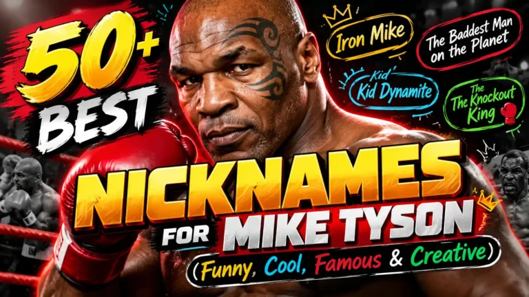 50+ Best Nicknames for Mike Tyson (Funny, Cool, Famous & Creative)