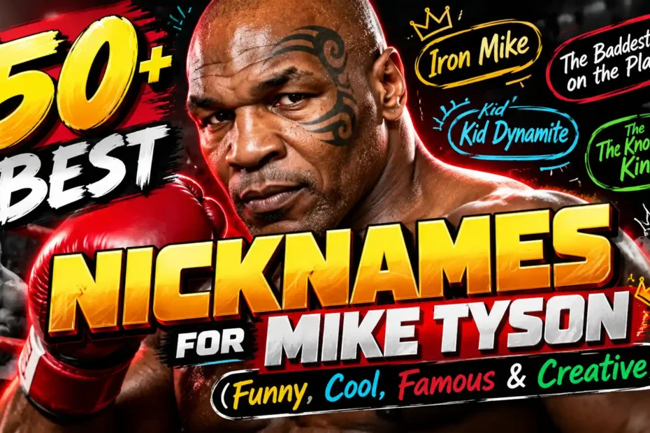 50+ Best Nicknames for Mike Tyson (Funny, Cool, Famous & Creative)
