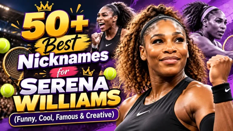 50+ Best Nicknames for Serena Williams (Funny, Cool, Famous & Creative)