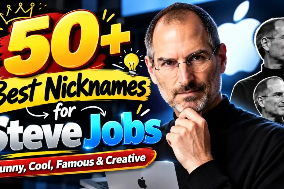 50+ Best Nicknames for Steve Jobs (Funny, Cool, Famous & Creative)