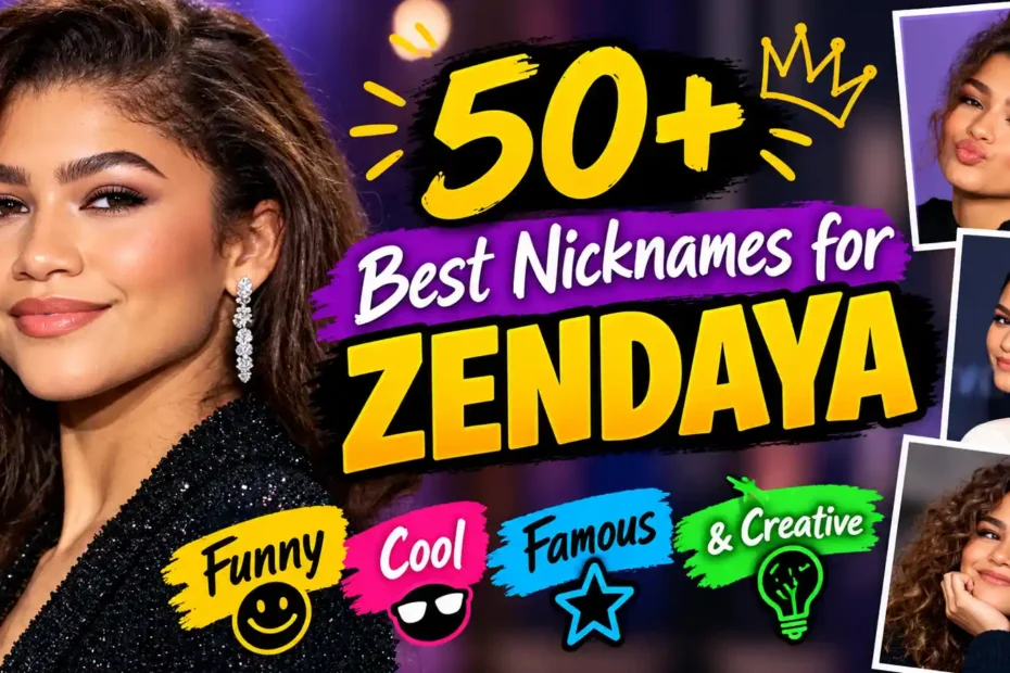 50+ Best Nicknames for Zendaya (Funny, Cool, Famous & Creative)