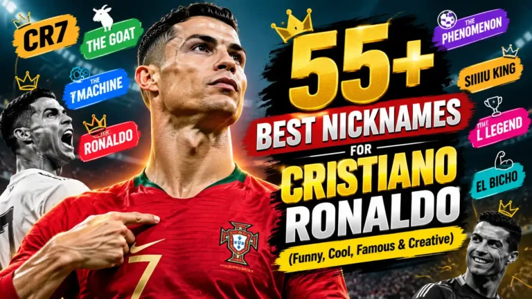 55+ Best Nicknames for Cristiano Ronaldo (Funny, Cool, Famous & Creative)