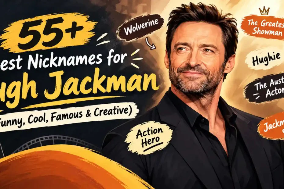 55+ Best Nicknames for Hugh Jackman (Funny, Cool, Famous & Creative)