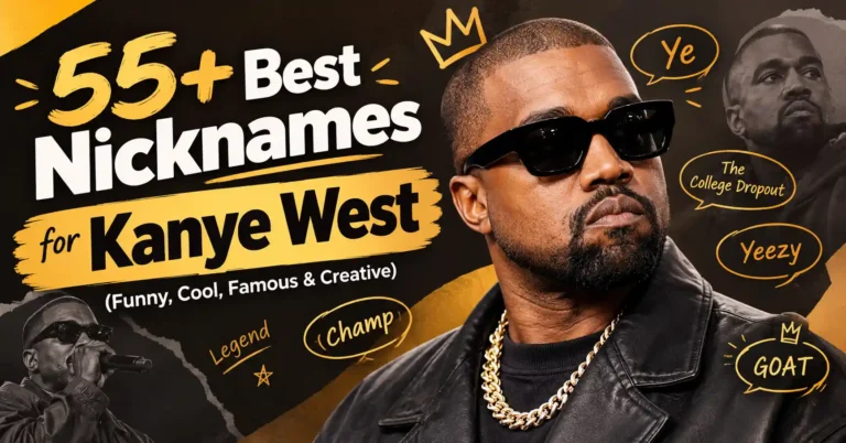 55+ Best Nicknames for Kanye West (Funny, Cool, Famous & Creative)