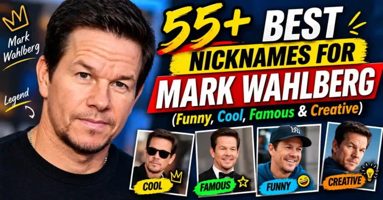 55+ Best Nicknames for Mark Wahlberg (Funny, Cool, Famous & Creative)