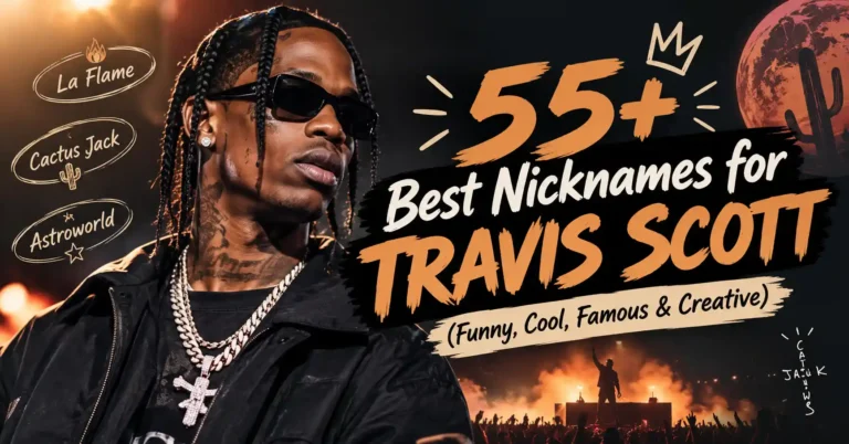 55+ Best Nicknames for Travis Scott (Funny, Cool, Famous & Creative)