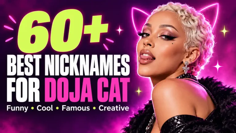 60+ Best Nicknames for Doja Cat (Funny, Cool, Famous & Creative)