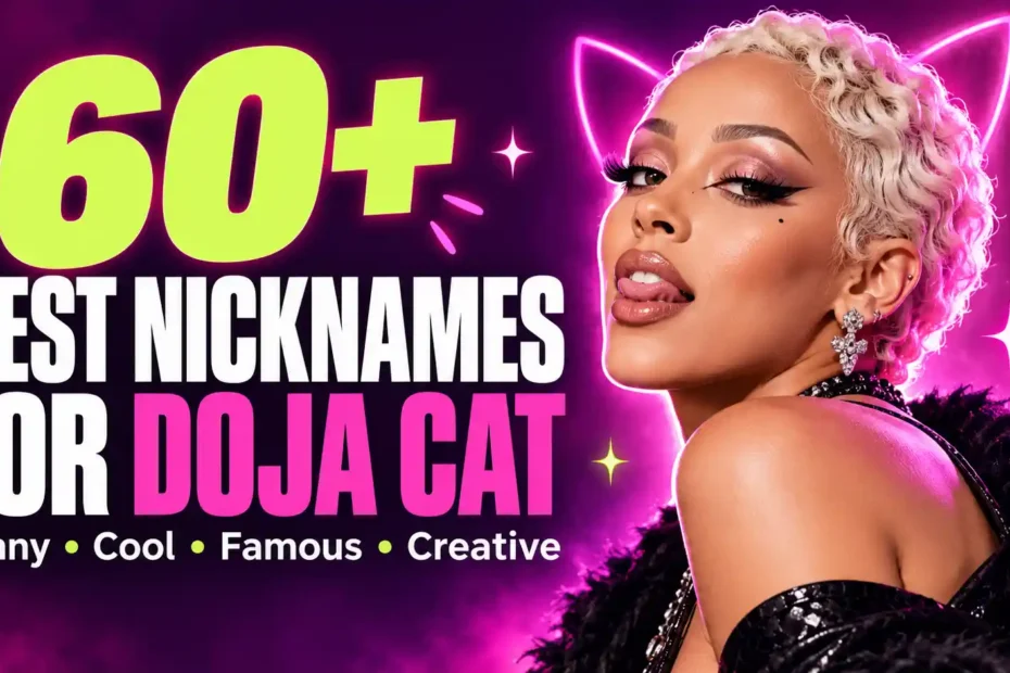 60+ Best Nicknames for Doja Cat (Funny, Cool, Famous & Creative)